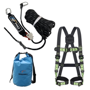 Fallskyddspaket med rep