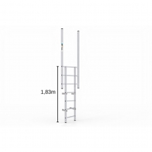 Fasadstege 1,83m