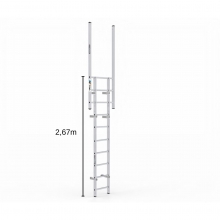 Fasadstege 2,67m
