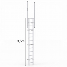 Fasadstege 3,5m