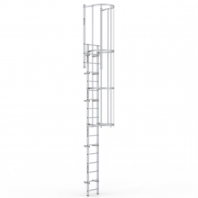 Fasadstege 4 - 4,7m inkl fallskydd