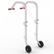 Krokar till takstege (2-pack)