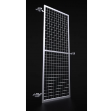 Säkerhetsgrind byggställning