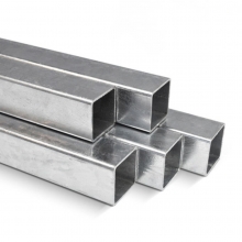 Fyrkantsrör Stål 25 x 25 mm Silver