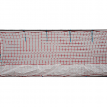 Skyddsräckesnät med fotlist 1,5 x 10m