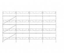 Byggställning RAM ALU 12x8 m
