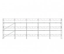 Byggställning RAM ALU 15x6 m