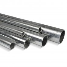 Stålrör galv 42,4mm Silver