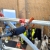 Fallskyddsblock 2,7m svart med orange stor krok