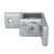 Fyrkantskoppling 90gr fixering Silver