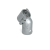 Rörkoppling öppningsbar T-koppling 45 gr Silver