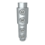 Rörkoppling övergångshylsa 33,7-26,9 mm Silver
