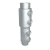 Rörkoppling övergångshylsa 33,7-26,9 mm Silver