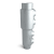 Rörkoppling övergångshylsa 33,7-26,9 mm Silver