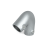 Rörkoppling vinkel 40-70 grader 48,3mm Silver