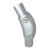 Variabel koppling 15-60° Silver