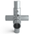 Rörkoppling 6-vägs öppningsbar 48,3 mm Silver