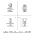 Containerfäste ovansida 48,3mm Silver