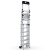 Vikbar teleskopisk arbetsplattform 1,83-2,62m