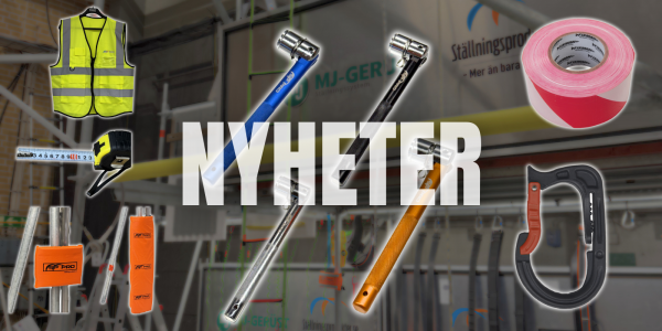 NYHETER - Burtonnycklar, skyddskuddar och massa ställningstillbehör!