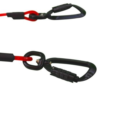 Säkerhetslina spiral vridbar 8 kg