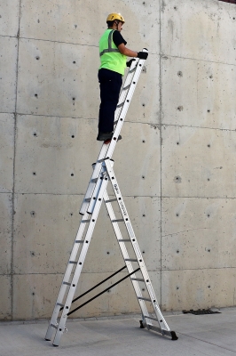 Kombistege 4,1m 3-delad