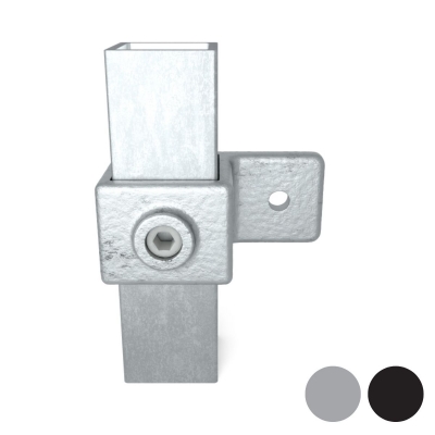 Fyrkantskoppling Enkelsidig fixering