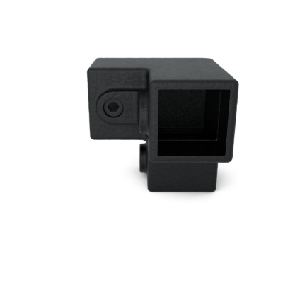 Fyrkantskoppling 3-vägs 90gr