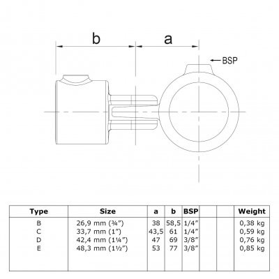 Rörkoppling diagonal ledad