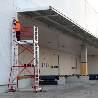 Accesställning höjbar