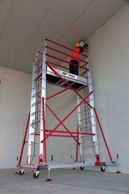 Accesställning höjbar