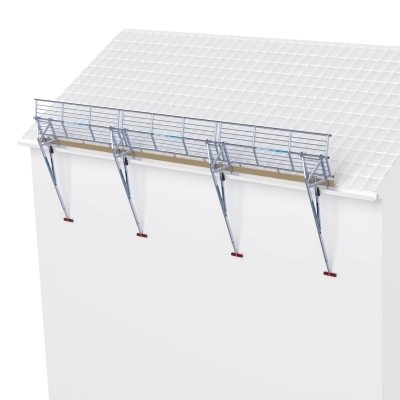 Ställningstrailer med SGS + Trapptorn