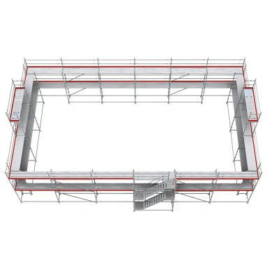 Byggställning modul ALU 354m2