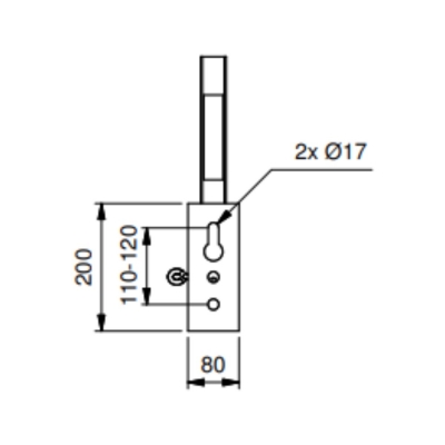 Combisafe Flexfäste 1221