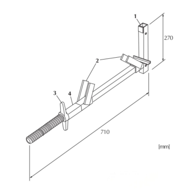 Combisafe Stålbalkstving 1555