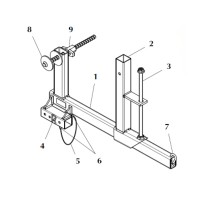 Combisafe Takfotsfäste 1704