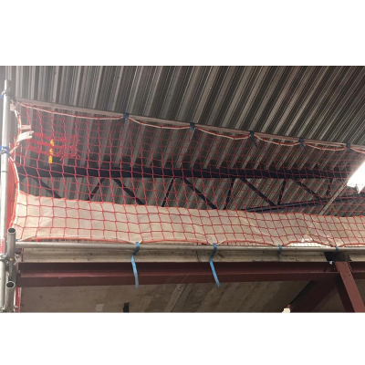 Skyddsräckesnät med flamsäker fotlist 1,5 x 10m
