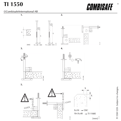 Combisafe Multitving 1550