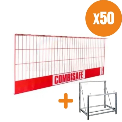 Combisafe Räckesnät Stål 2,6m Klass A