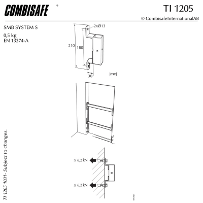 Combisafe Smygfäste 1205