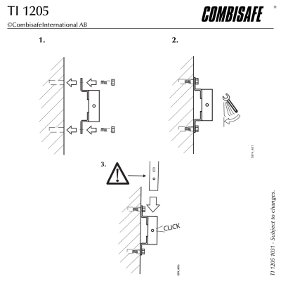 Combisafe Smygfäste 1205