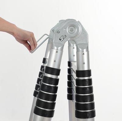 teleskopstege multistege 1,6 x 1,6m för trappa