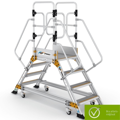 DUBBELSIDAD PLATTFORMSTRAPPA 1m bra arbetsmiljöval