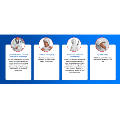 Engångsoverall Fallskydd 500 HP