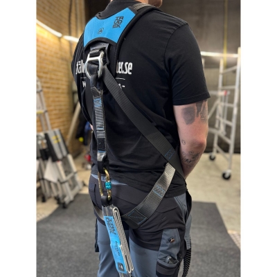 Fallskyddspaket med block och lina Standard