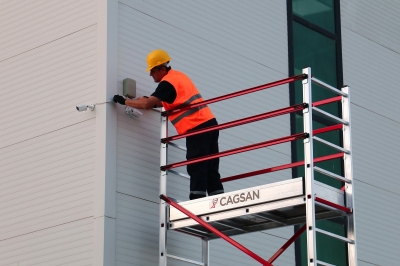 Accesställning höjbar