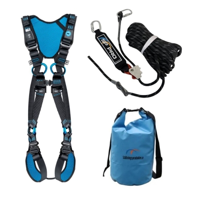 Fallskyddspaket med rep Premium