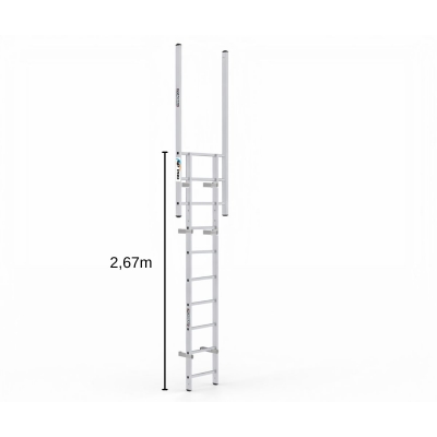 Fasadstege 2,67m