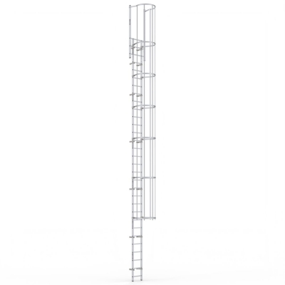 Fasadstege 8 - 8,65m inkl fallskydd
