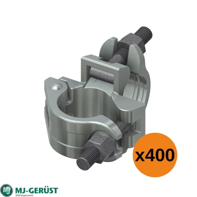 Fast koppling 48mm 400-pack